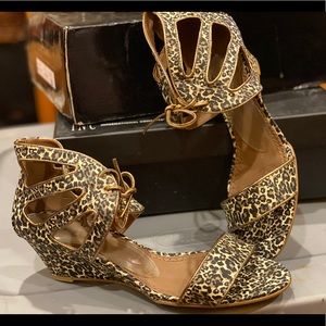 Colin Stuart Wedge Sandals 8.5M